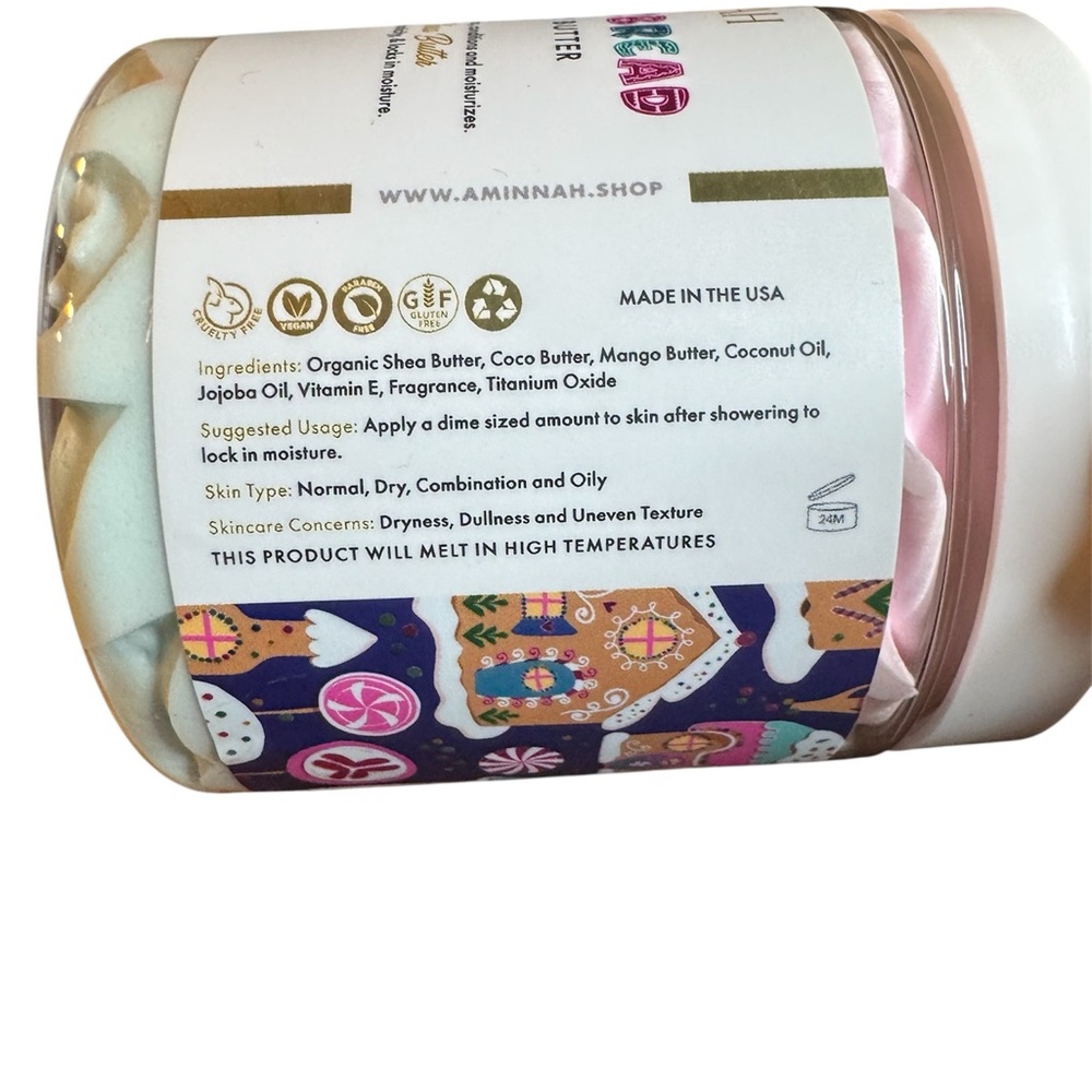 Aminnah Gingerbread Whipped Body Butter - Picture 2 of 4